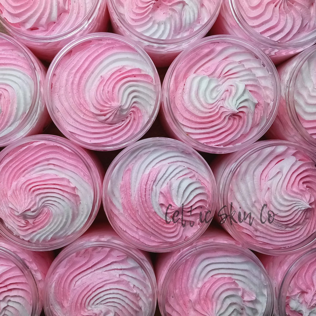 White Chocolate and Raspberry Shower Fluff